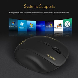 Yonis Souris Sans Fil 2.4G 6 Boutons Gaming