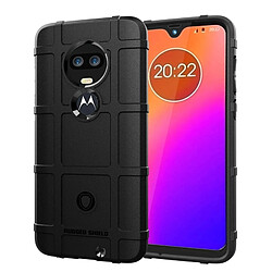 Wewoo Coque TPU antichoc à couverture totale pour Motorola Moto G7 (Noir)