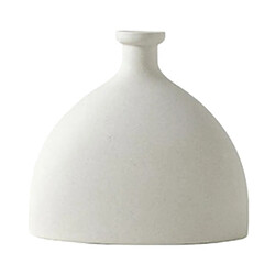 Blanc vase en céramique moderne vase en céramique poterie