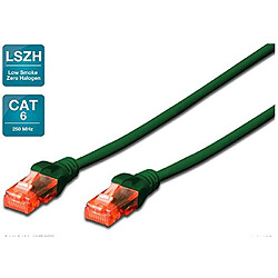 Avis ASSMANN Electronic DK-1617-010/G 1m Cat6 U/UTP (UTP) Vert câble de réseau - Câbles de réseau (1 m, Cat6, U/UTP (UTP), RJ-45, RJ-45, Vert)