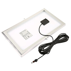 Acheter Wewoo Projecteur LED Lumières solaires rechargeables de l'énergie IP65 imperméables de la lumière blanche 40W de projecteurs de 20W avec la télécommande