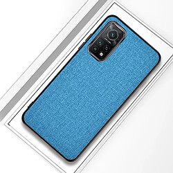 Coque en TPU tissu enduit bleu ciel pour votre Xiaomi Mi 10T 5G/Mi 10T Pro 5G/Redmi K30S