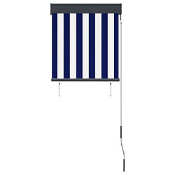 Avis Maison Chic Store roulant d'extérieur | Volet roulant | Rideau roulant 60x250 cm Bleu et blanc -GKD55791