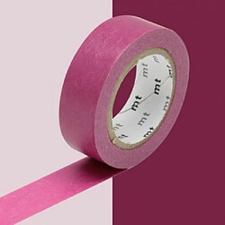 Masking tape unicolore - Lie de vin - 1,5 cm x 7 m