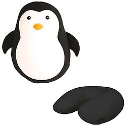 Kikkerland KKTT23 Coussin/Repose-Tête Forme de Pingouin