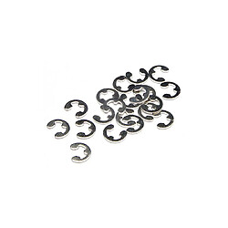 Z242, Lot 20 Circlips 2mm Noir Hpi racing