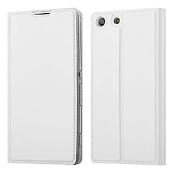 Cadorabo Coque Sony Xperia M5 Etui en Argent