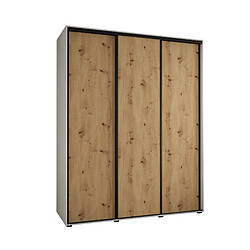 Abiks Meble Armoire DAVOS 1 À Portes Coulissantes 235,2/190/45 3 Portes