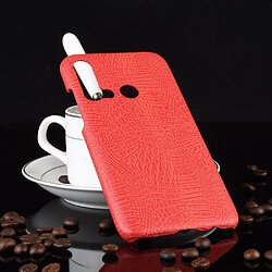 Acheter Wewoo Coque PC + PU antichoc en texture de crocodile pour Huawei P20 lite 2019 / Huawei nova 5i rouge