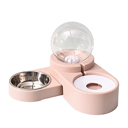 Universal Chien chat bol fontaine eau potable entièrement automatique éleveur conteneur distributeur chien chat boisson produits de haute qualité pour animaux de compagnie promotion | Fournitures d'alimentation et d'arrosage pour chat (rose)