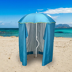 Acheter Parasol de plage léger visser tente protection uv GiraFacile 200 cm Zeus, Couleur: Turquoise