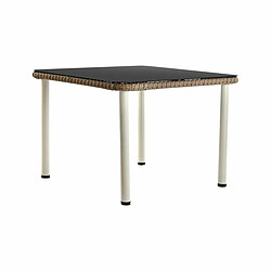 Avis Ensemble Canapé + Table DKD Home Decor Verre rotin synthétique Acier (190 x 190 x 70 cm)