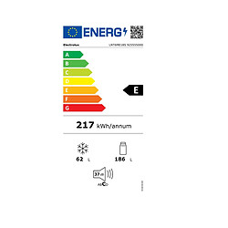 Réfrigérateur 1 porte intégrable à glissières 249l - LNT6ME18S - ELECTROLUX