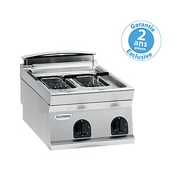 Friteuse Electrique - 2 x 8 Litres - Commandes Mécaniques - Gamme 700 - Tecnoinox