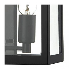 Luminaire Center Applique murale Era noir et verre 1 ampoule