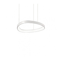 Ideal Lux Suspension LED intégré Gemini 1 ampoule Métal,plastique blanc