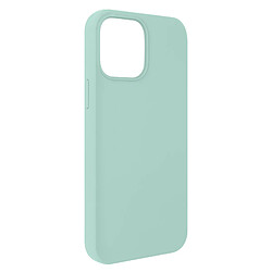 Avizar Coque iPhone 13 Pro Max Silicone Semi-rigide Finition Soft-touch vert opaline