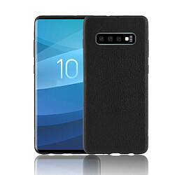 Wewoo étuis Coque Housse Etui de protection Magic Color PU + TPU pour Galaxy S10 (Noir)