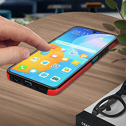 Avis Avizar Coque Huawei P smart 2021 Protection Arrière Rigide et Avant Souple rouge