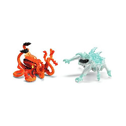 Figurines Duo Pieuvre de Lave vs Insecte de Glace, SCHLEICH 70826 Eldrador Creatures, Pour enfant des 6 ans