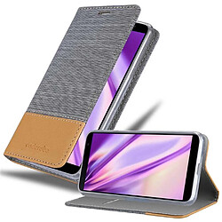 Cadorabo Coque Samsung Galaxy J4 PLUS Etui en Gris