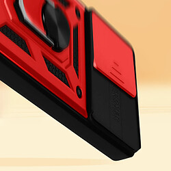 Acheter Avizar Coque pour Xiaomi 13 avec Cache caméra et Bague Support Vidéo Rouge