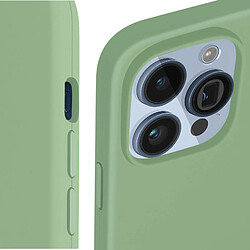 Acheter Avizar Coque pour iPhone 15 Pro Max Semi-rigide Soft-touch Fast Cover Vert pâle