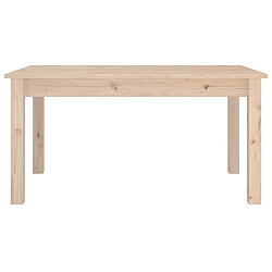 Avis ComfortXL Table Basse 80x50x40 Cm Bois Massif De Pin