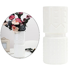 Acheter Décor à La Maison Vase En Plastique Décoratif Pour Fleurs Chambre à Coucher Décoration De Mariage Blanc Chaud