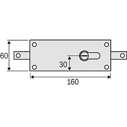 Avis Vachette SERRURE RIDEAU METAL 7517N