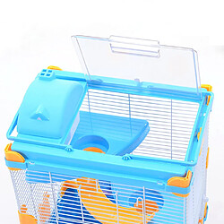 Avis Universal Hamster Cage Transparent Brun Petit Animal Cage Idée Hamster Manor Cage Petit Animal Accessoires Portable Hamster Cage |