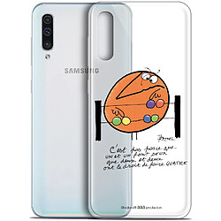 Caseink Coque Pour Samsung Galaxy A50 (6.4 ) [Gel HD Collection Les Shadoks ? Design Mathématique - Souple - Ultra Fin - Imprimé en France]