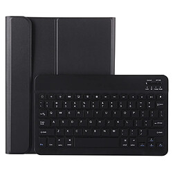 Wewoo Étui amovible en cuir Bluetooth pour clavier A11B 3.0 Ultra-mince ABS iPad Pro 11 pouces 2018 €avec fente stylo et support Noir