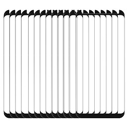 Wewoo Film de verre trempé 25 PCS Pour Galaxy S8 Plus / G955 0.26mm 9H Dureté de la surface 3D Antidéflagrant Non-Bord Glue Bord Collé Écran Courbé Étui Amical Noir