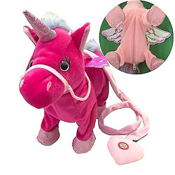 Universal Jouet en peluche de licorne magique de marche électrique