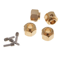 Adaptateur Hexagonal De Moyeux De Roue Hexagonaux 4 Pièces Pour TRX4 RC Crawler 8mm