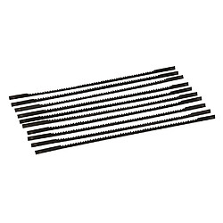 Silverline 10 lames pour scie à chantourner 130 mm 14 TPI 793823