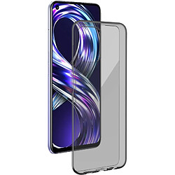 Coque RealMe 8i Silisoft souple Noire Bigben