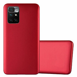 Cadorabo Coque Xiaomi RedMi 10 4G Etui en Rouge