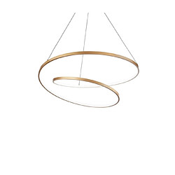 Ideal Lux Suspension LED OZ Métal,Plastique Laiton brossé