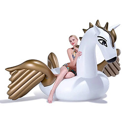 Acheter Wewoo Bouée or Bague de natation gonflable en forme de Pegasus, gonflable, taille: 240 x 230 x 130cm