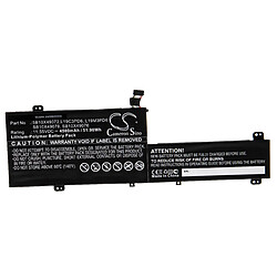 vhbw Batterie compatible avec Lenovo Flex 5 14 AMD 81X20005US ordinateur portable Notebook (4500mAh, 11.55V, Li-polymère)