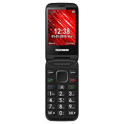 Avis Téléphone portable à clapet avec Facebook et Whatsapp - TELEFUNKEN TM 360 COSI- Rouge