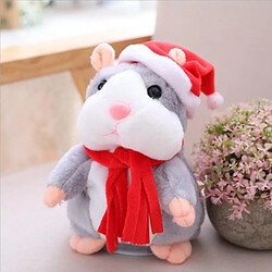 Acheter Universal 16cm Christmas Edition Talk 15cm Hamster Souris Animaux de compagnie Peluche Cute Talk Disques sonores Hamster Jouets éducatifs Cadeaux | Peluche Animaux