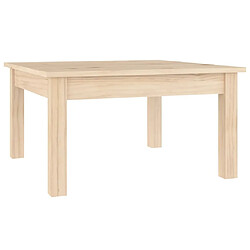 Maison Chic Table basse,Table Console Table d'appoint, Table pour salon 55x55x30 cm Bois massif de pin -MN61898