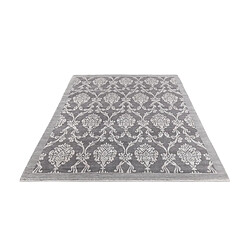 Avis Vidal Tapis de laine 241x173 gris Darya