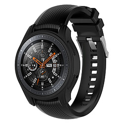 Acheter Coque de protection en silicone pour Samsung Galaxy Watch 46mm SM-R800/ Samsung Gear S3 Frontie (Noir)