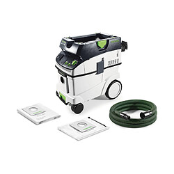 Aspirateur eau et poussières 1200W CTL 36 E AC Cleantec 350 36 L FESTOOL 574958