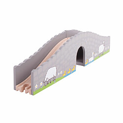 Bigjigs Rail Pont ferroviaire agricole