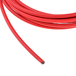 Avis calandre cable derailleur cable ligne logement tube protection couvre-tuyau rouge